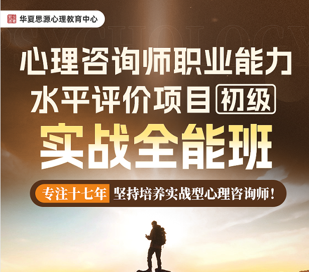 心理咨询师职业能力水平评价项目初级实战全能班
