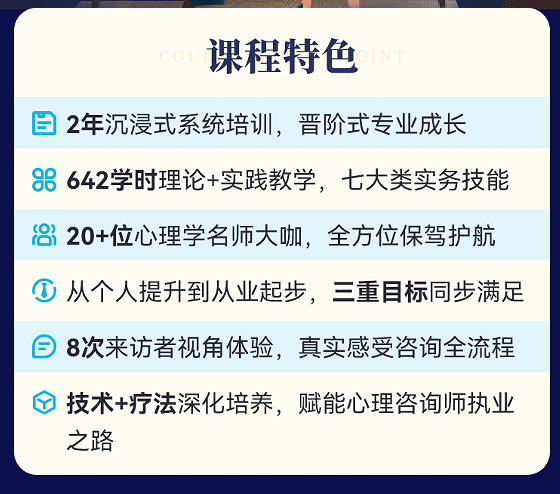 华夏思源心理咨询师三级培训班