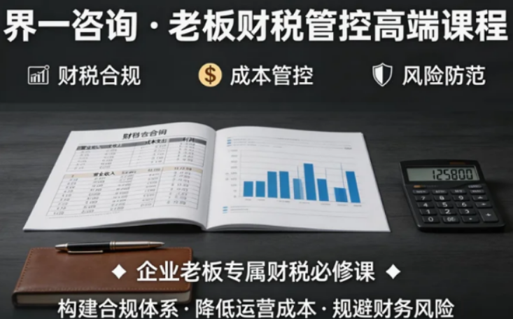 2026北京老板财税培训内容介绍