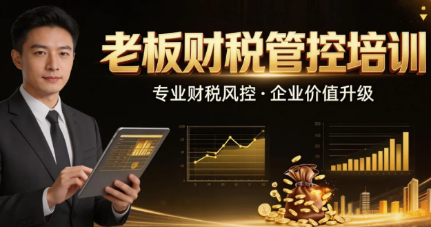 2026老板财税课程培训介绍