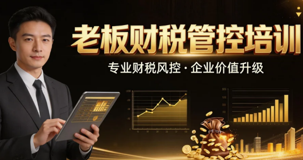 2026界一咨询老板财税课程介绍