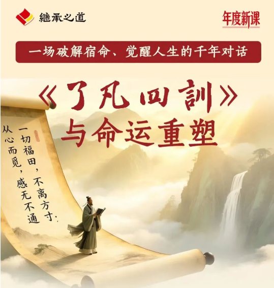 郭继承《了凡四训》与命运密码课