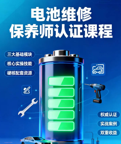 2026年电池系统维修保养师怎么考？