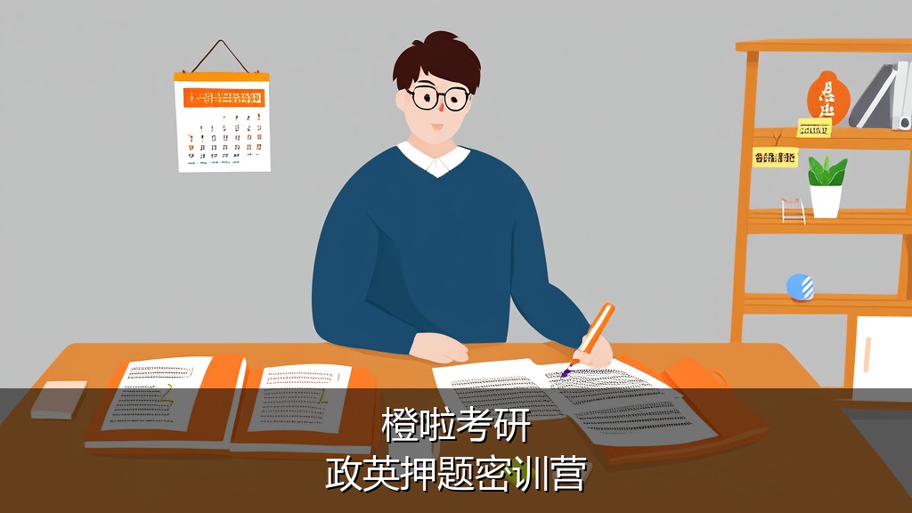 橙啦考研政英押题密训营报名问答（四问四答）
