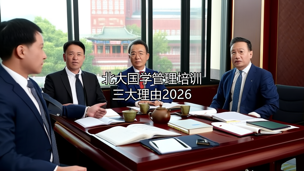 2026北大国学提高管理培训选哪个?(三大理由)