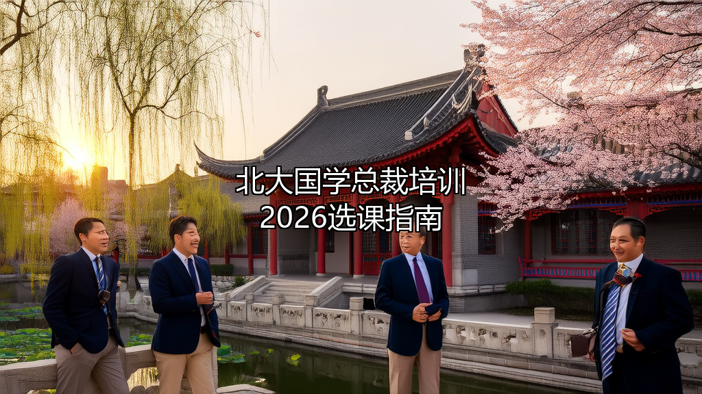 北大2026国学总裁培训选哪个合适?