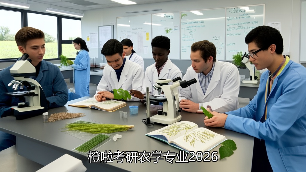 橙啦考研农学介绍2026