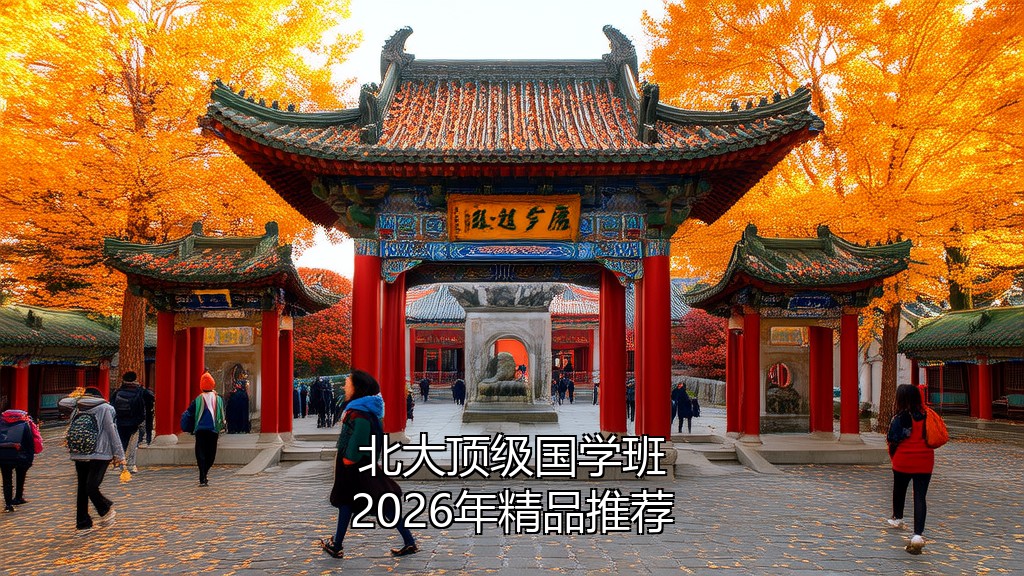北大顶级国学班推荐2026