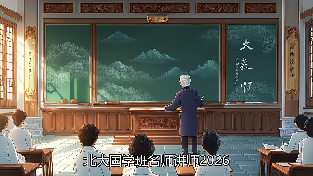 2026北大国学班讲师老师有哪些名师