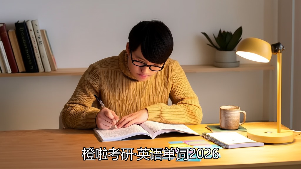 橙啦考研英语单词介绍2026