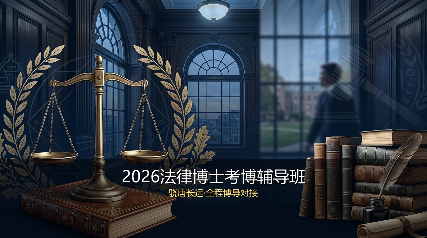 2026法律博士考博辅导班推荐