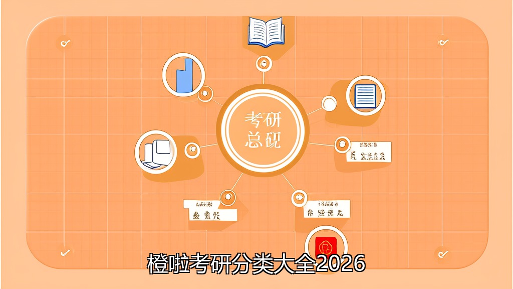 橙啦考研分类大全2026