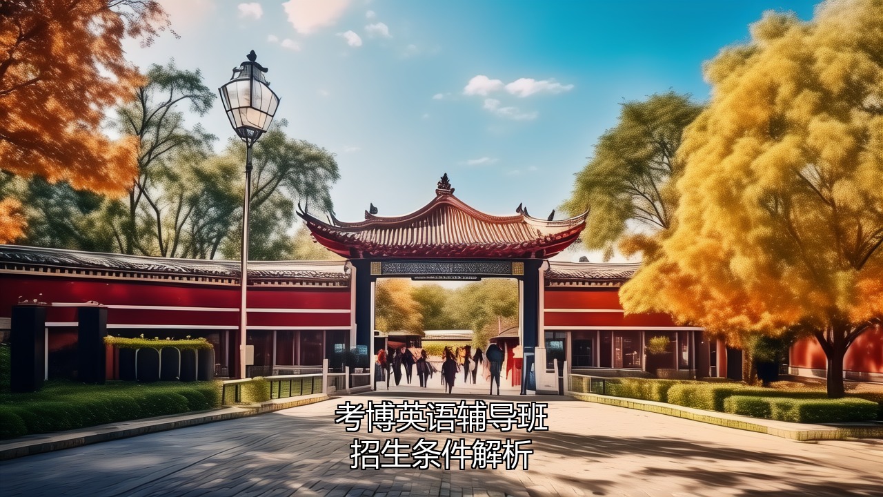 考博英语辅导班招生条件解析2026