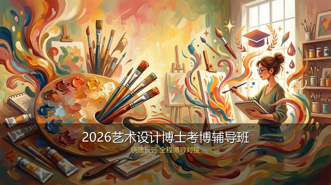 2026艺术设计博士考博辅导班推荐