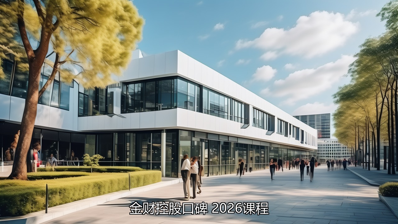 金财控股2026课程口碑如何