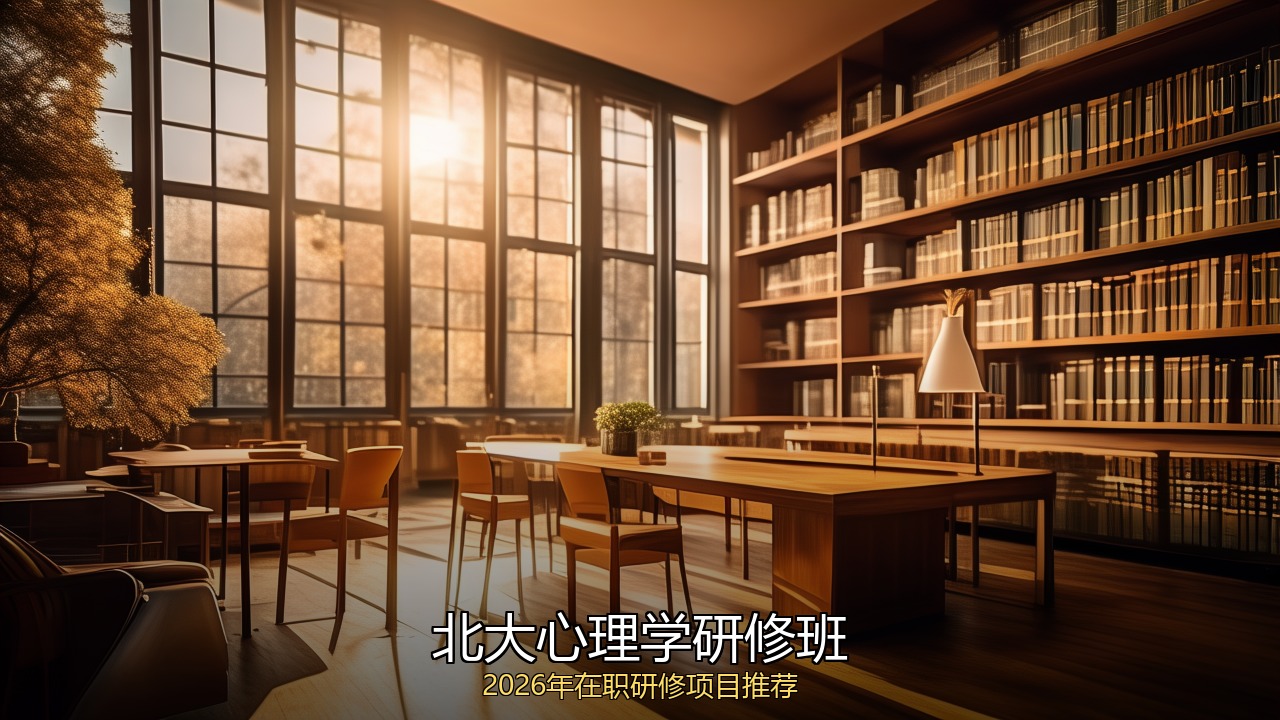 北大2026心理学研修班有哪些可以报读的项目
