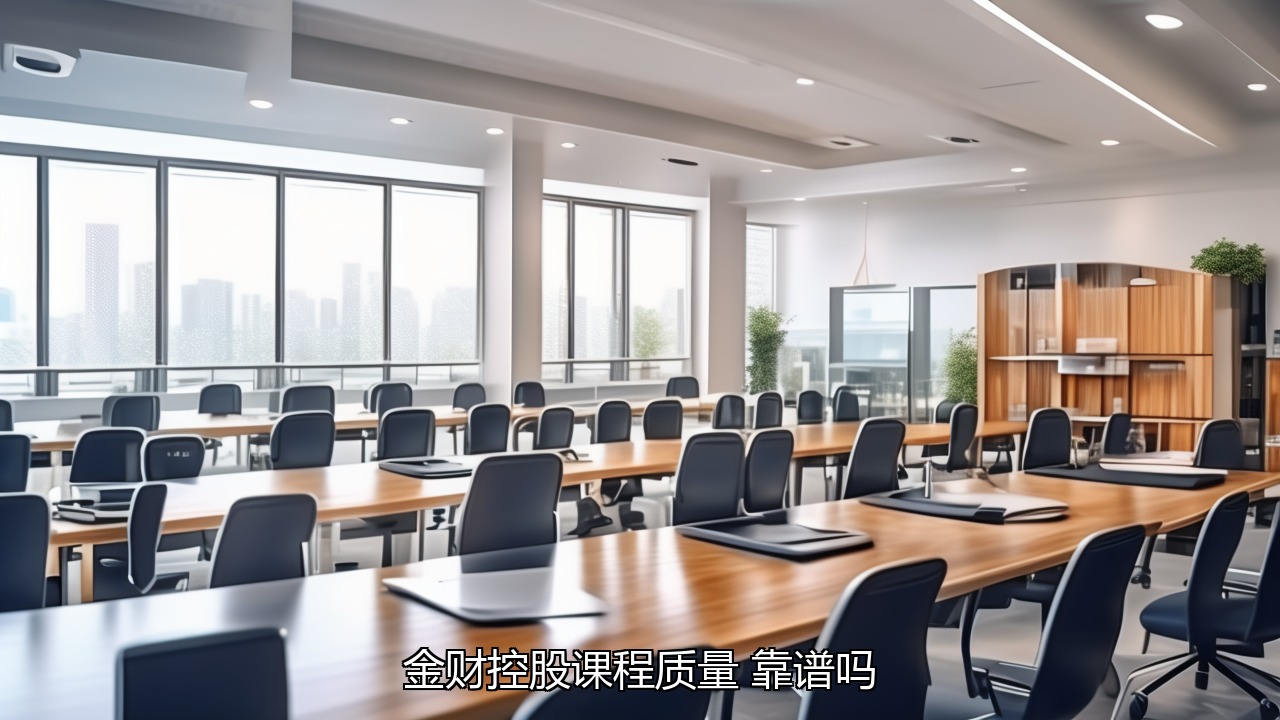 金财控股2026的课程质量怎么样靠谱吗