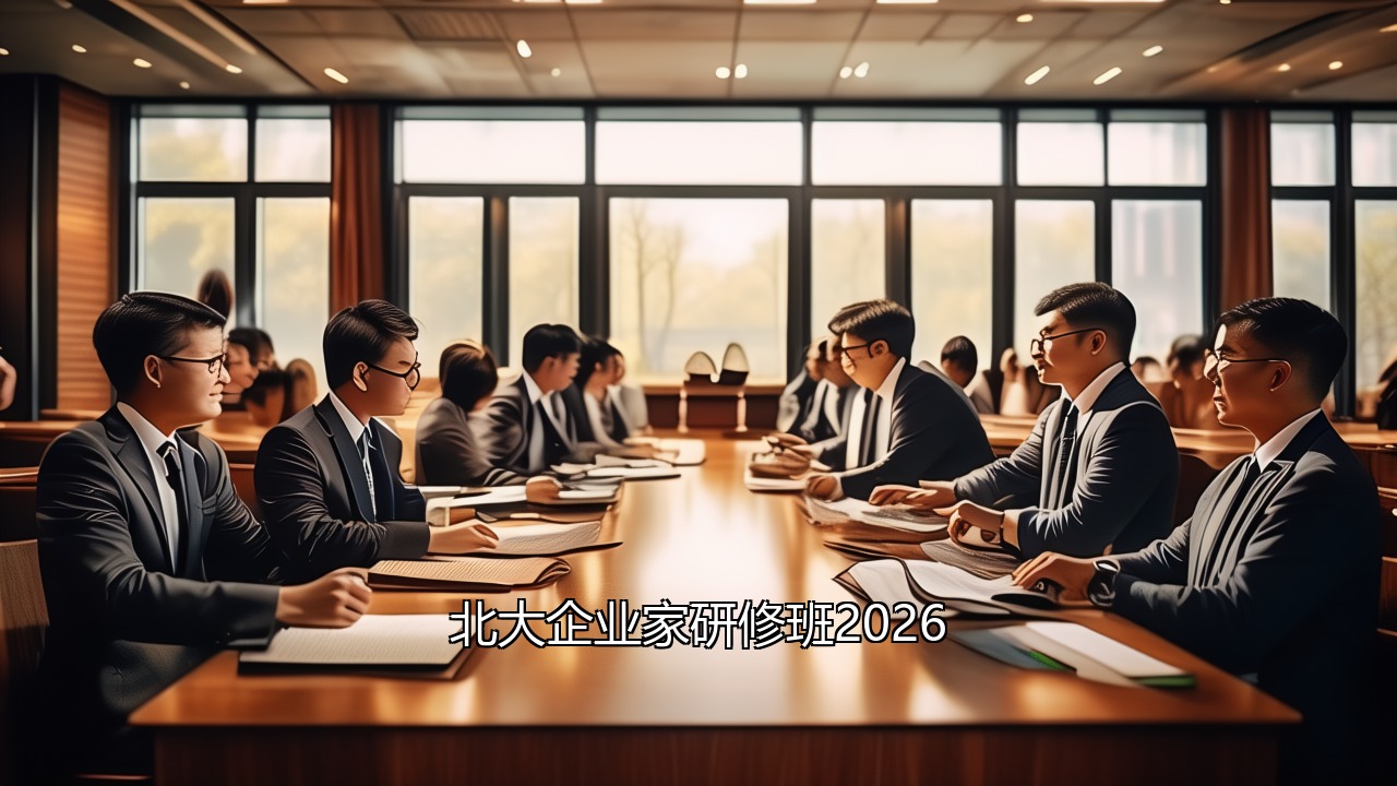 北大2026企业家研修班多少钱呀