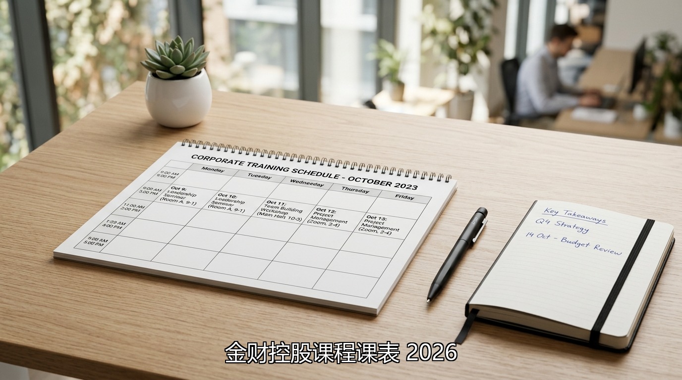 金财控股课程安排课表汇总2026