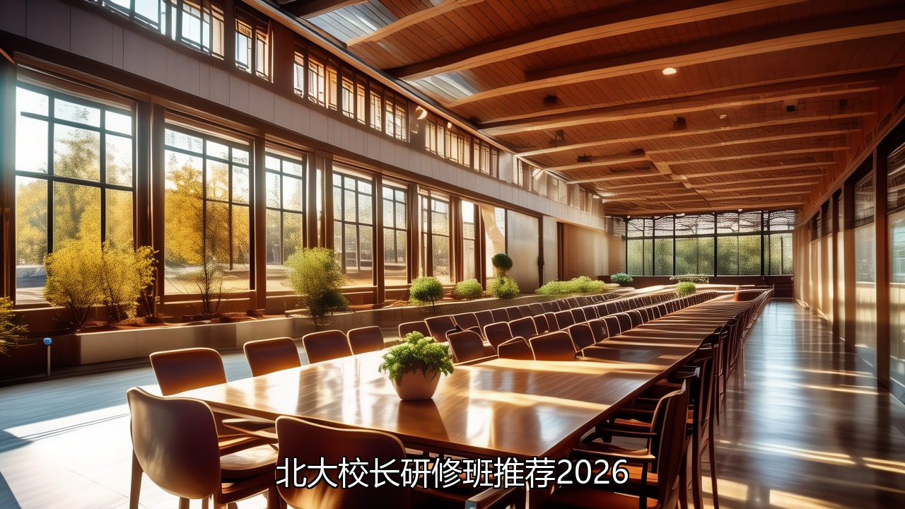 北大 校长适合的研修班推荐2026