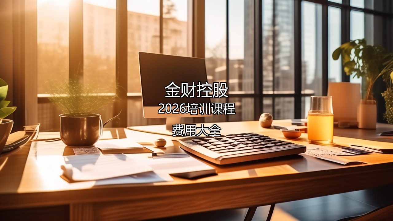 金财控股2026培训课程的费用大全