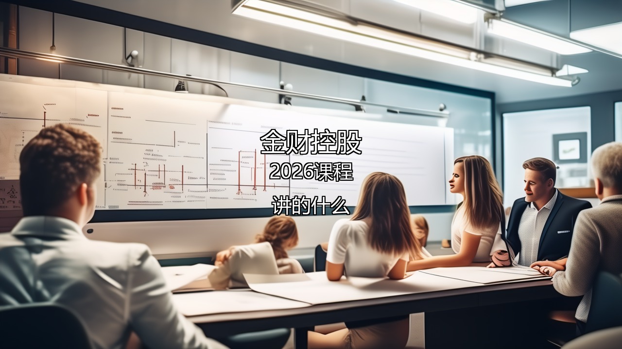 金财控股2026课程讲的什么