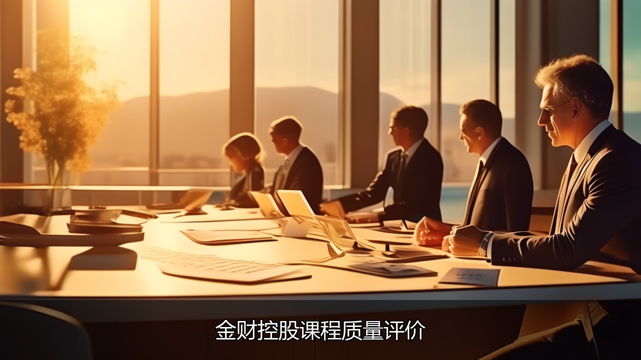 金财控股2026课程质量如何评价好吗？