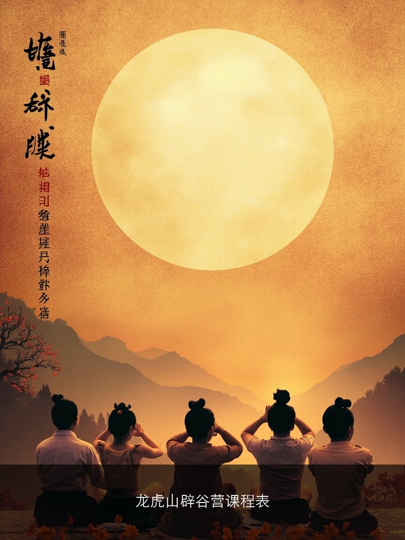 龙虎山辟谷营课程表