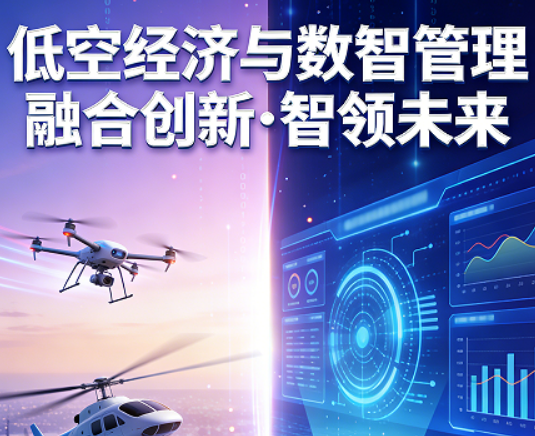 抢占万亿战略新引擎！社科大低空经济研修班，解锁数智管理新航道
