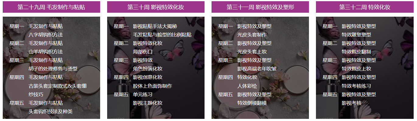 人物造型设计专科班