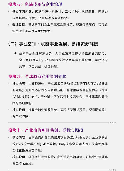 「产业出海」企业家思享社