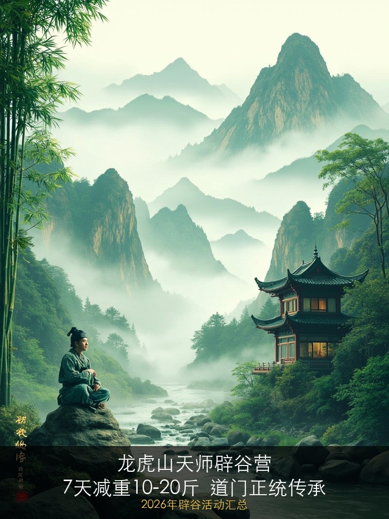 2026龙虎山辟谷活动汇总介绍