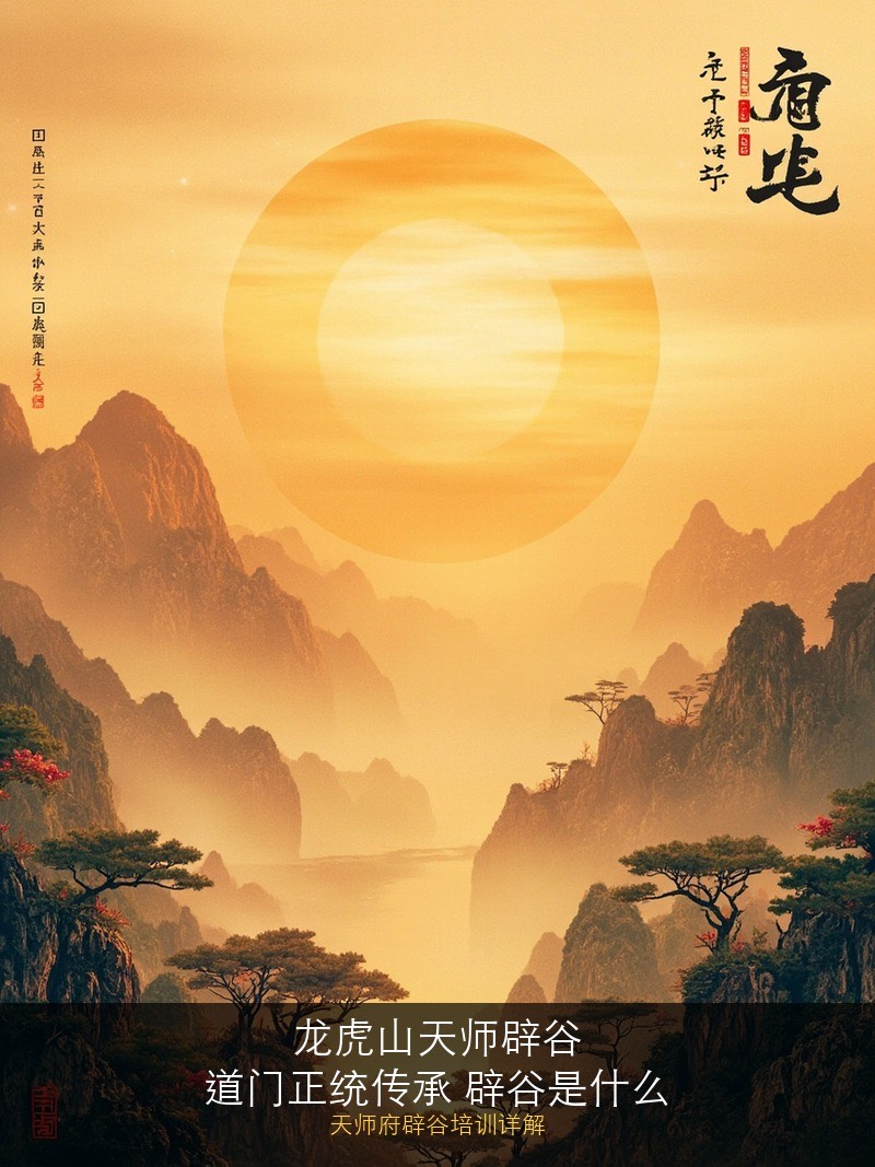龙虎山辟谷培训天师辟谷是啥