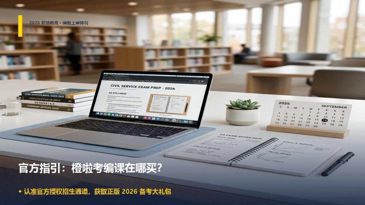 橙啦考编的课在哪买