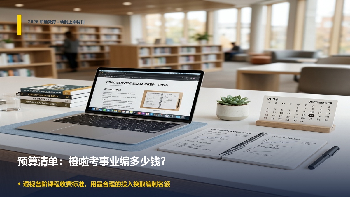 橙啦考事业编多少钱