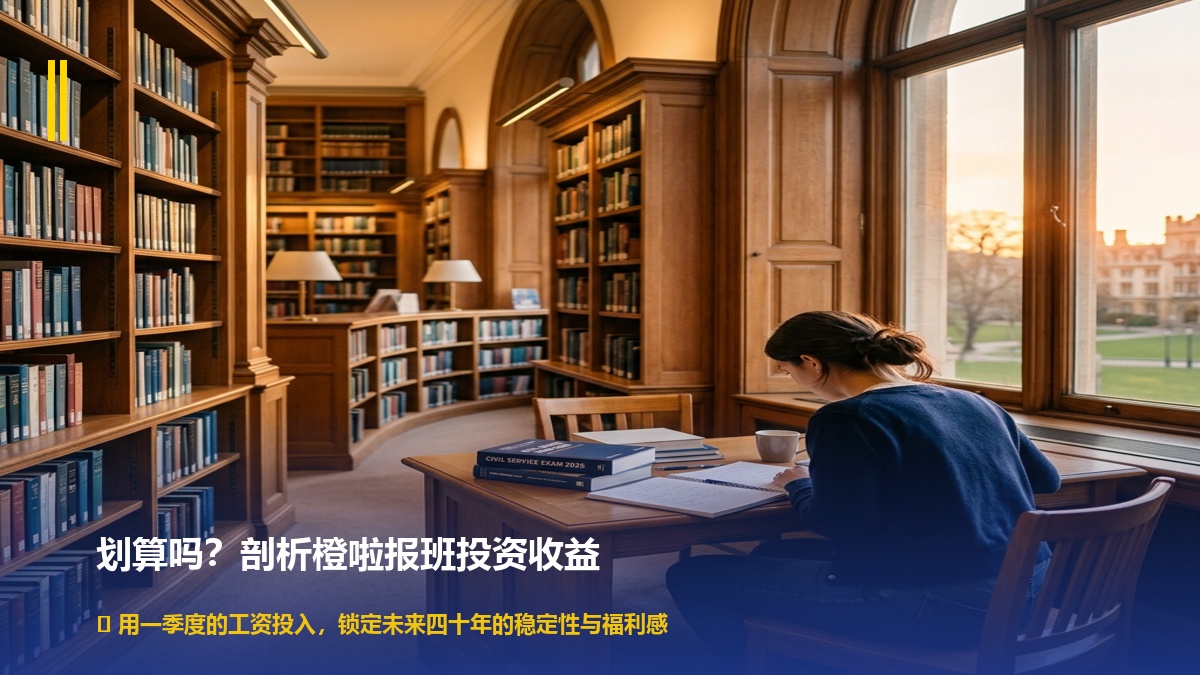 橙啦考编报班划算吗