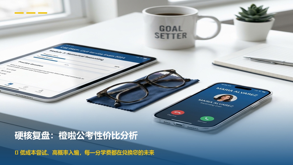 橙啦公考性价比分析