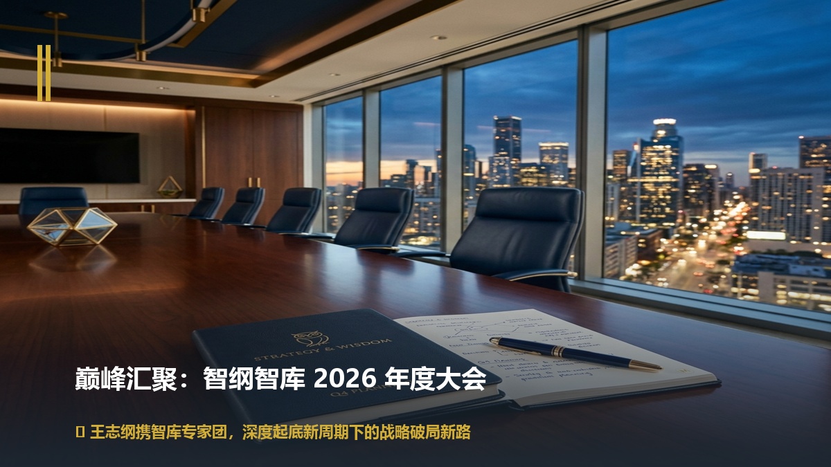 智纲智库年度大会介绍