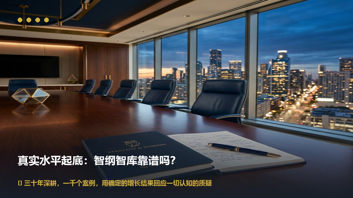 智纲智库忽悠人吗？水平如何？