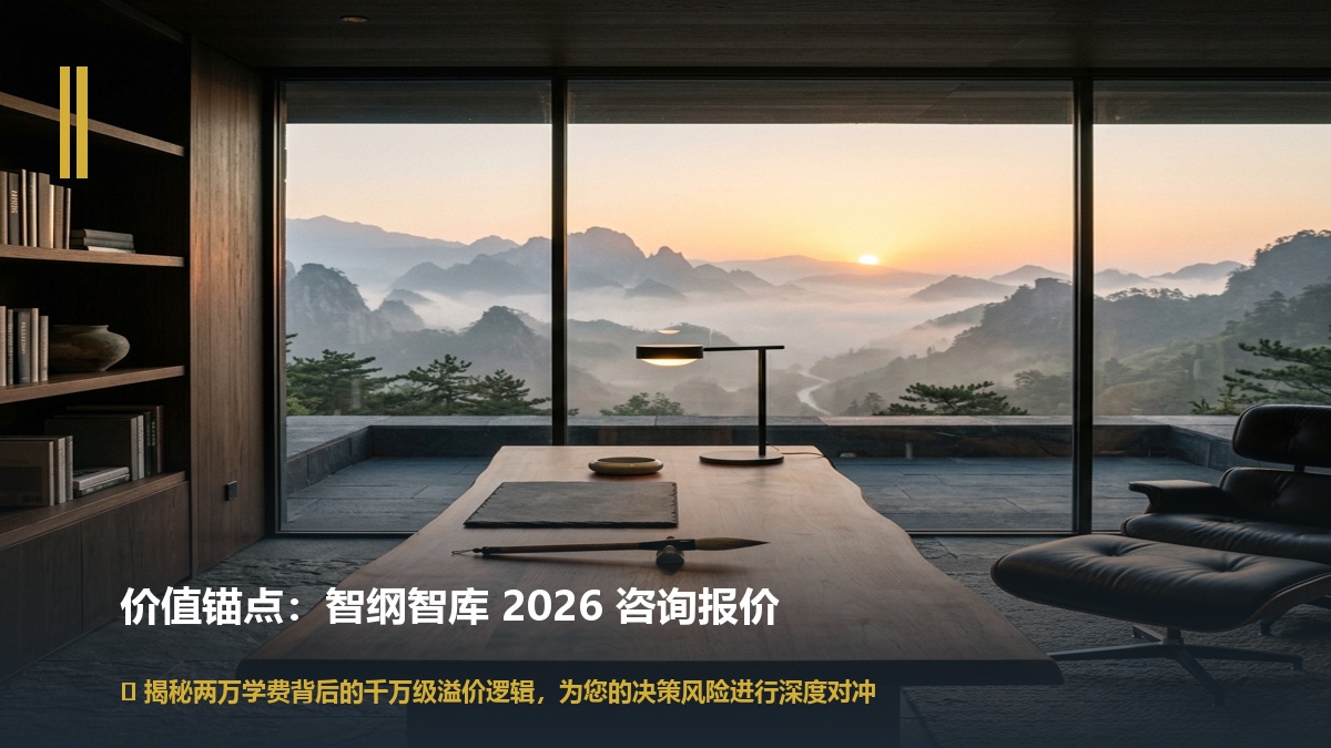 智纲智库咨询费多少钱2026报价