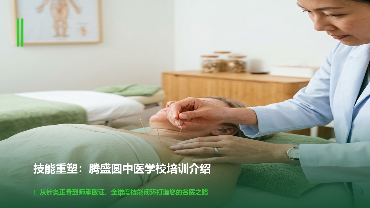 腾盛圆中医学校技能培训介绍