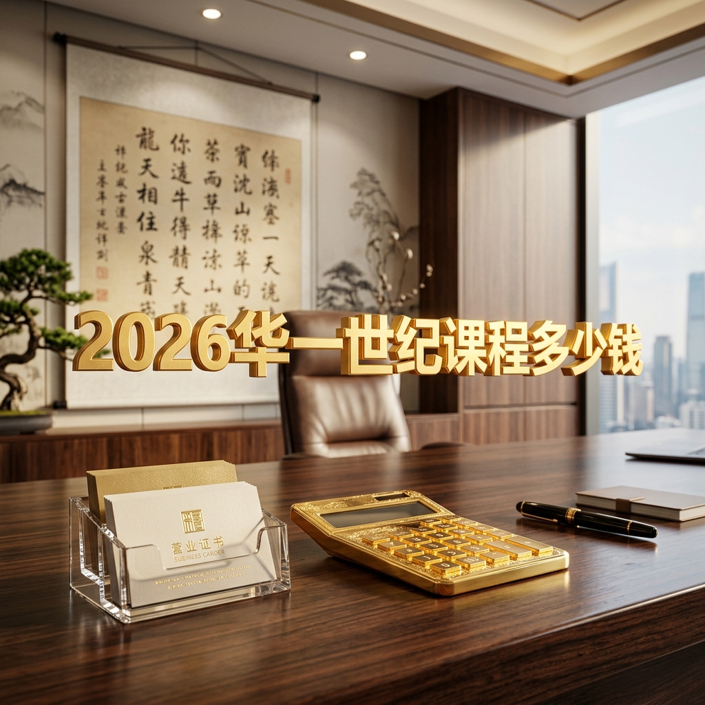 2026华一世纪课程多少钱