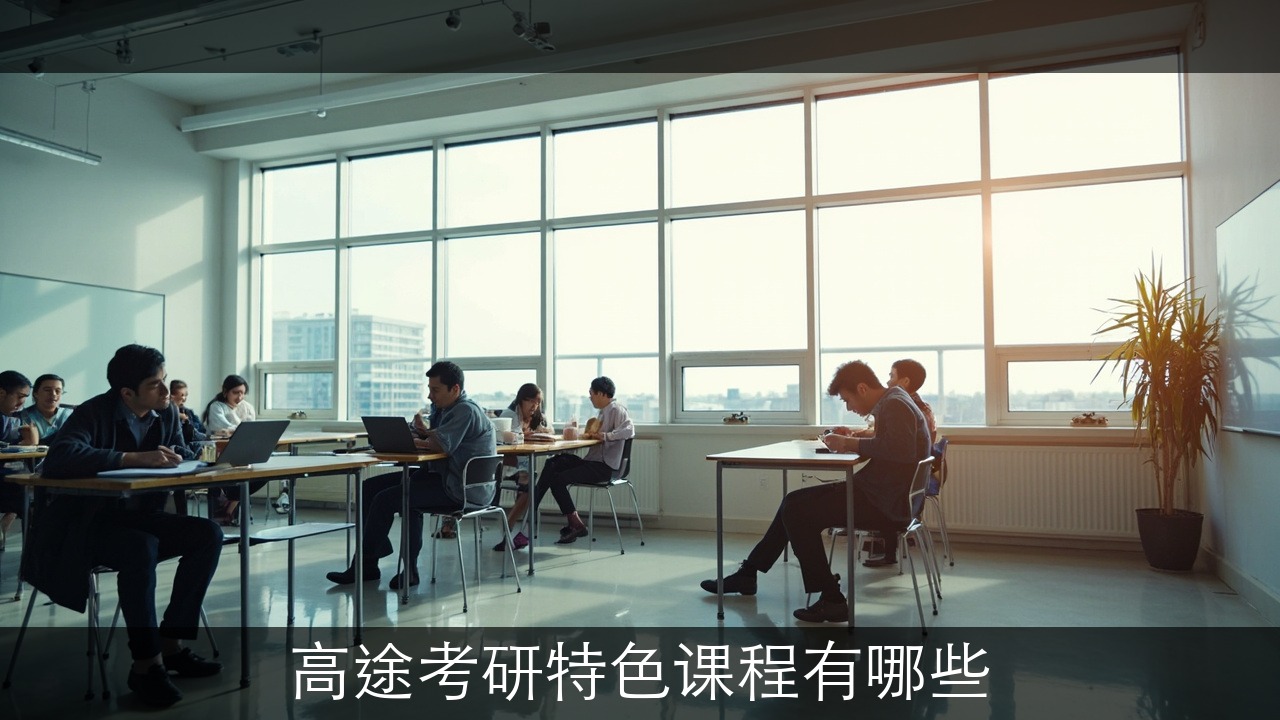 高途考研特色课程有哪些