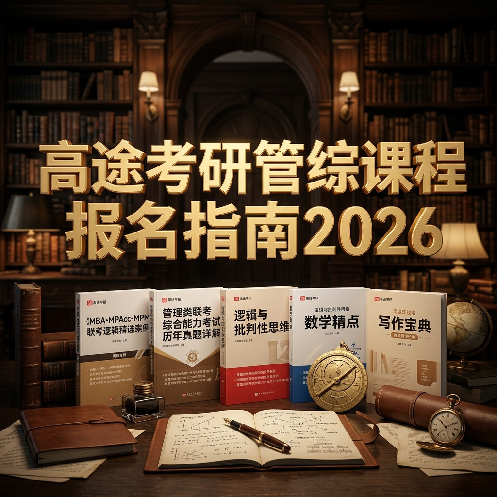 高途考研管综课程报名指南2026