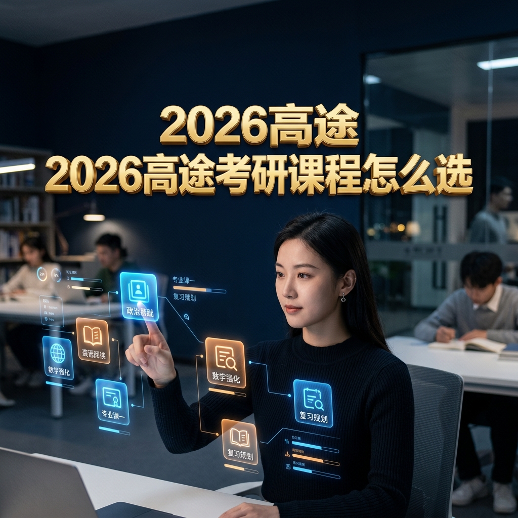 2026高途考研课程怎么选（选课技巧介绍）