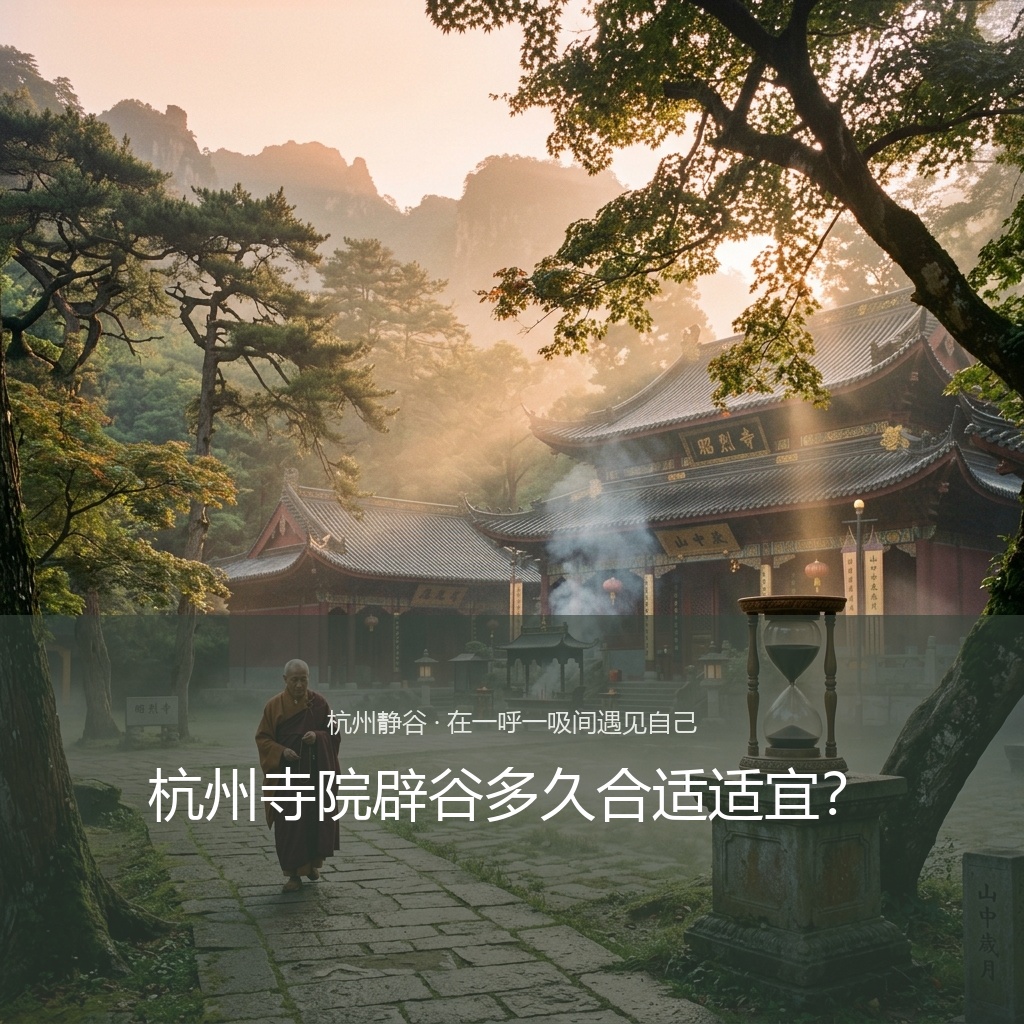 杭州寺院辟谷多久合适适宜？
