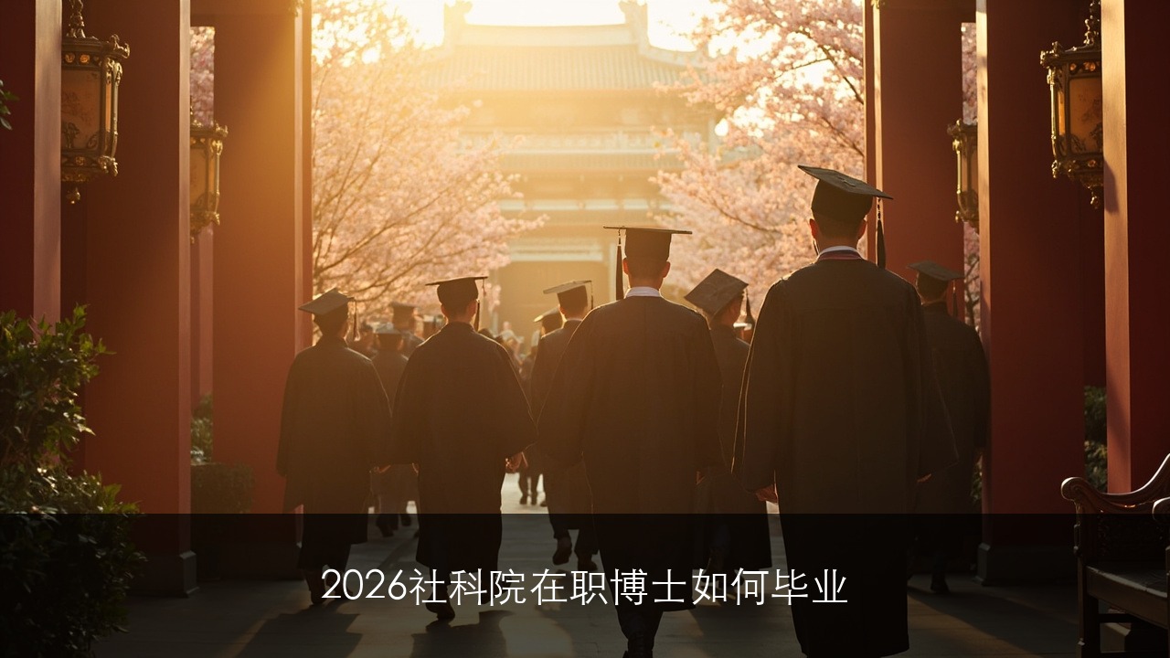2026社科院在职博士如何毕业