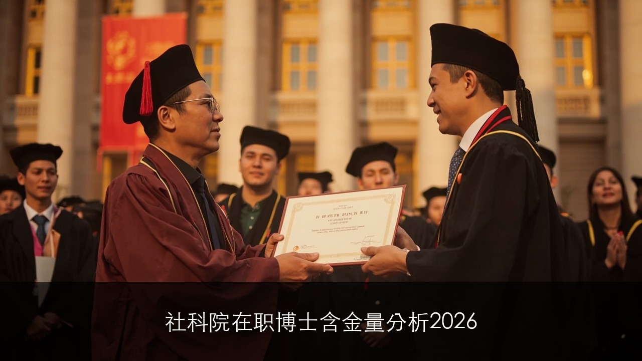 社科院在职博士含金量分析2026