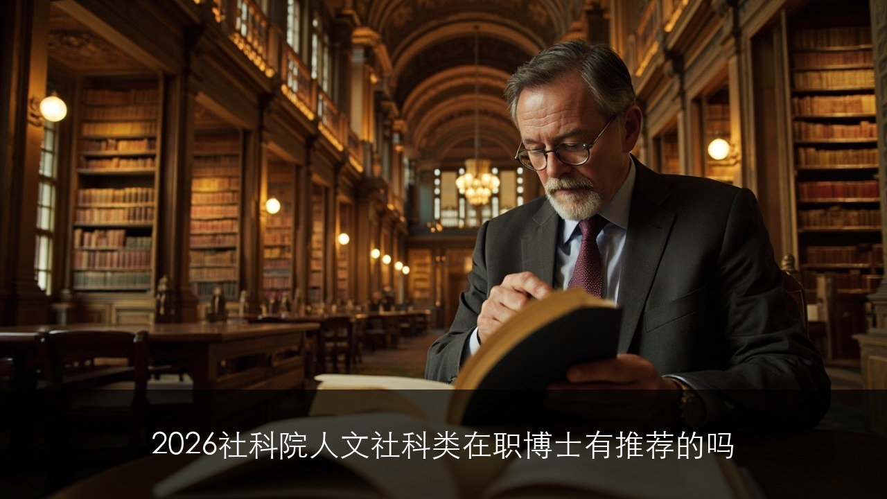 社科院人文社科类在职博士有推荐的吗