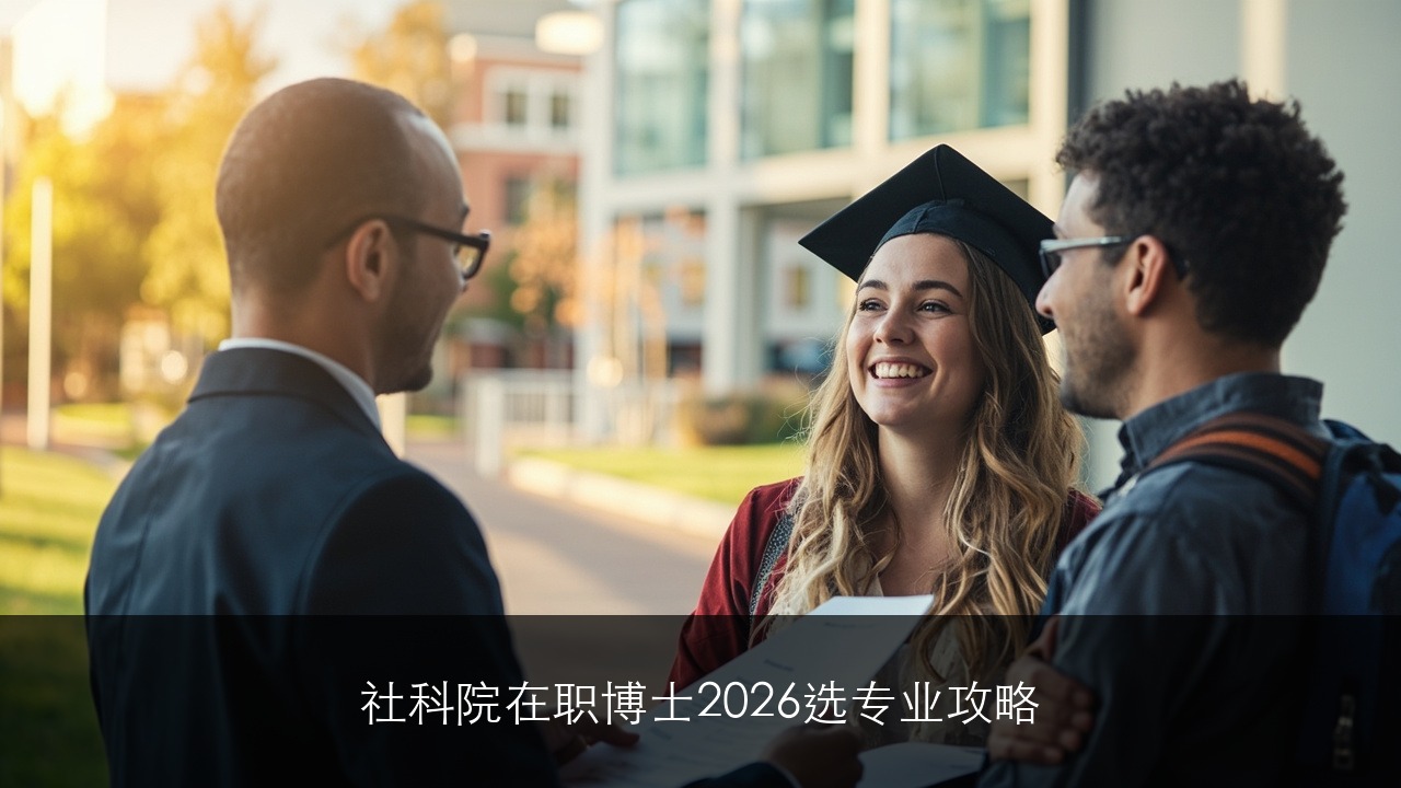 社科院在职博士2026选专业攻略